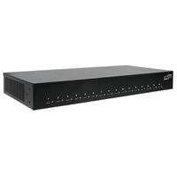 EXSYS EX-11017 16-poorts USB-C oplaadstation met hoog vermogen 1008 W