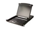 ATEN CL5716MW 43cm wide LCD KVM Switch, USB-PS/2,VGA, 16 Port, ES-Layout