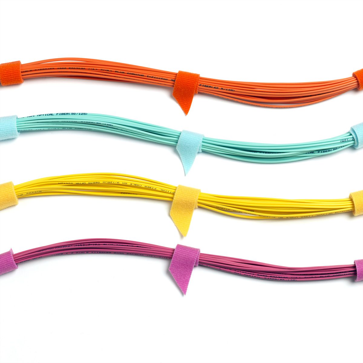 VELCRO® One Wrap® Bindband 20 mm x 200 mm, 25 stuks, vlamvertragend, zwart