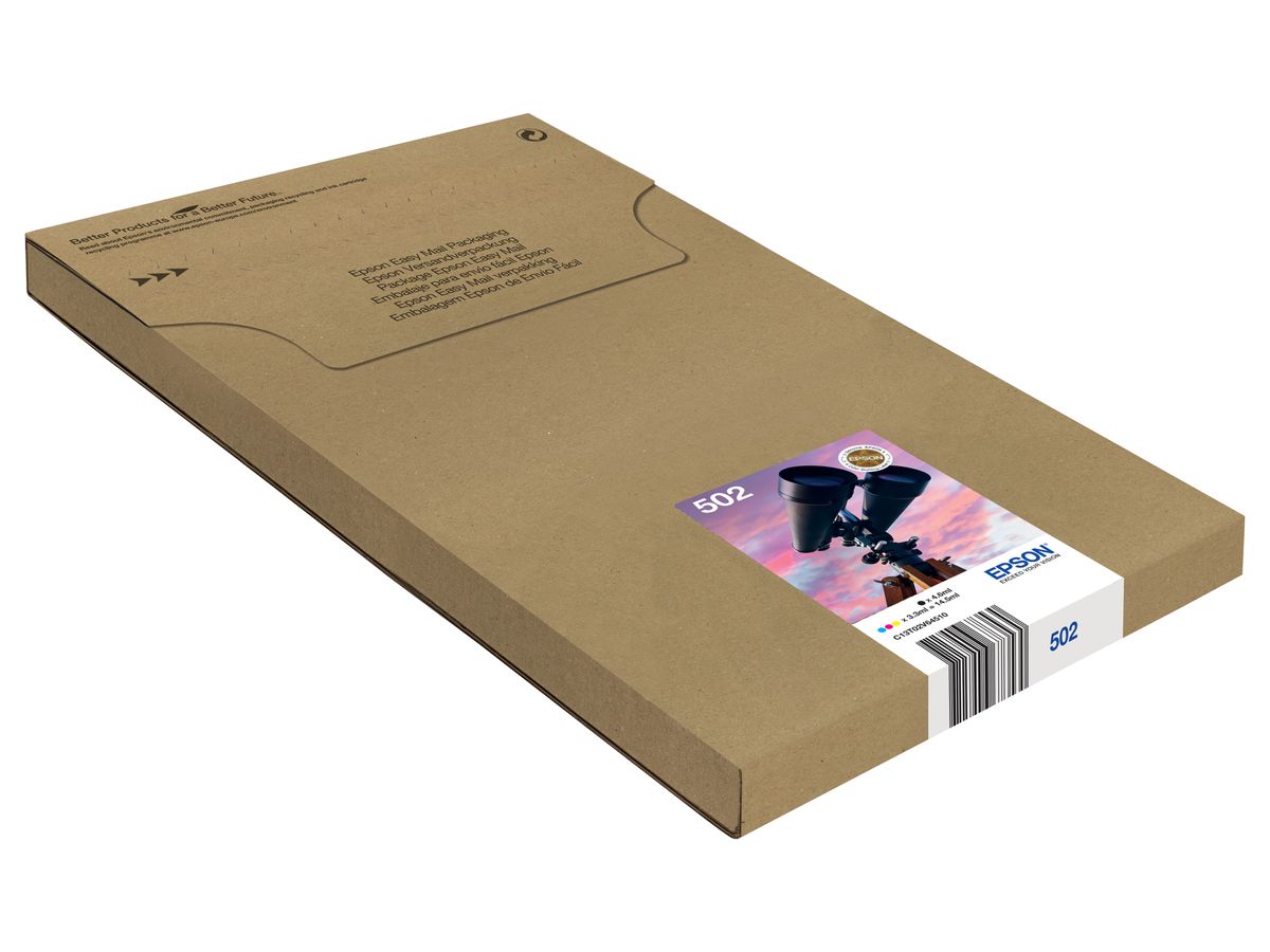 Epson Ink/Multipack 4-colours 502 EasyMail ink cartridge 1 pc(s) Standard Yield Black, Cyan, Magenta, Yellow