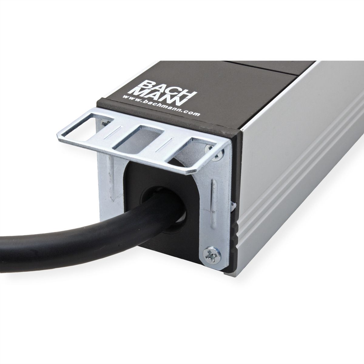 BACHMANN IT PDU ALU 1U 24x C13 3x C19 plug CEE L+N+PE 16A blue