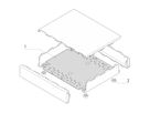 SCHROFF Interscale Montageplaat voor Kast 133B x 133D