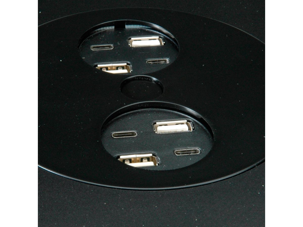 BACHMANN MOV:E POWER UNIT 4x Charger USB-A/C, 220W, weiß