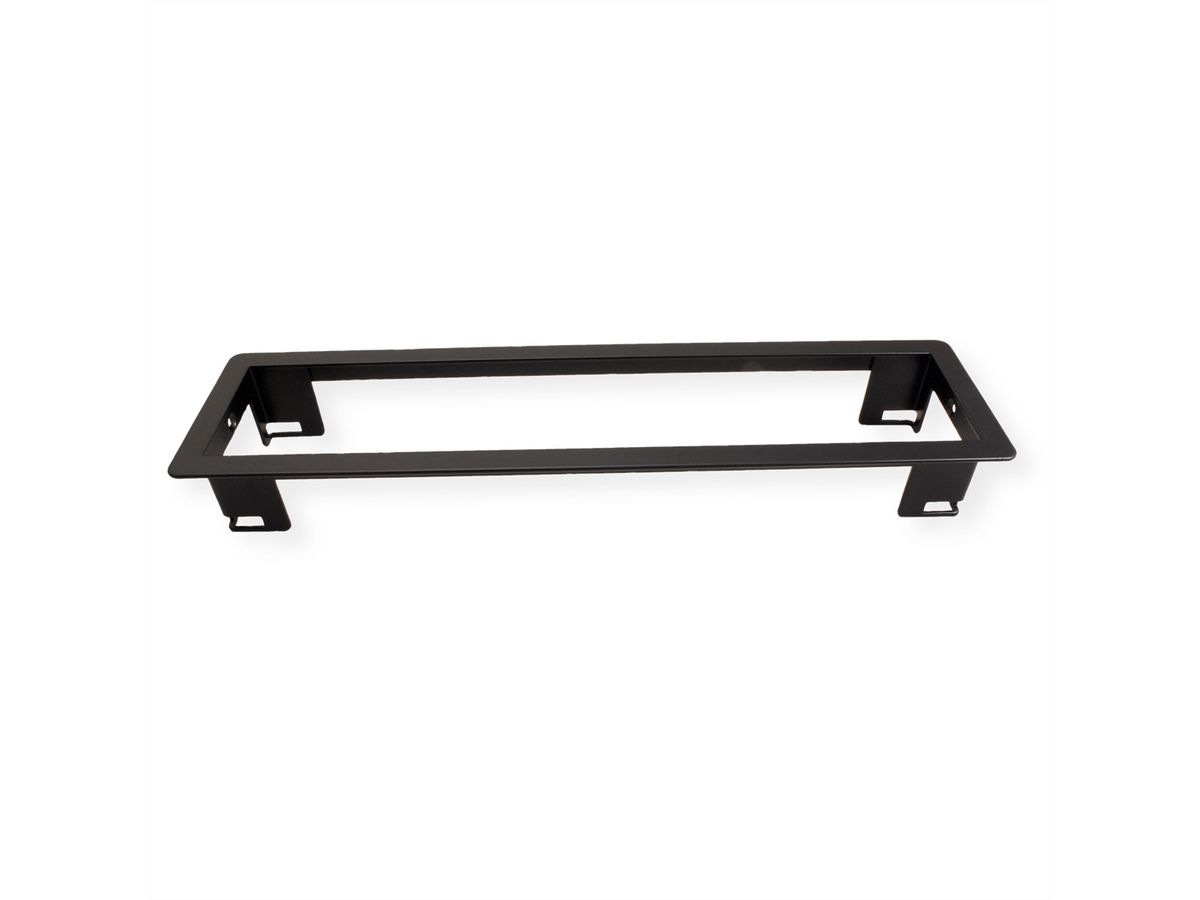 BACHMANN POWER FRAME inbouwframe medium 4-voudig, zwart
