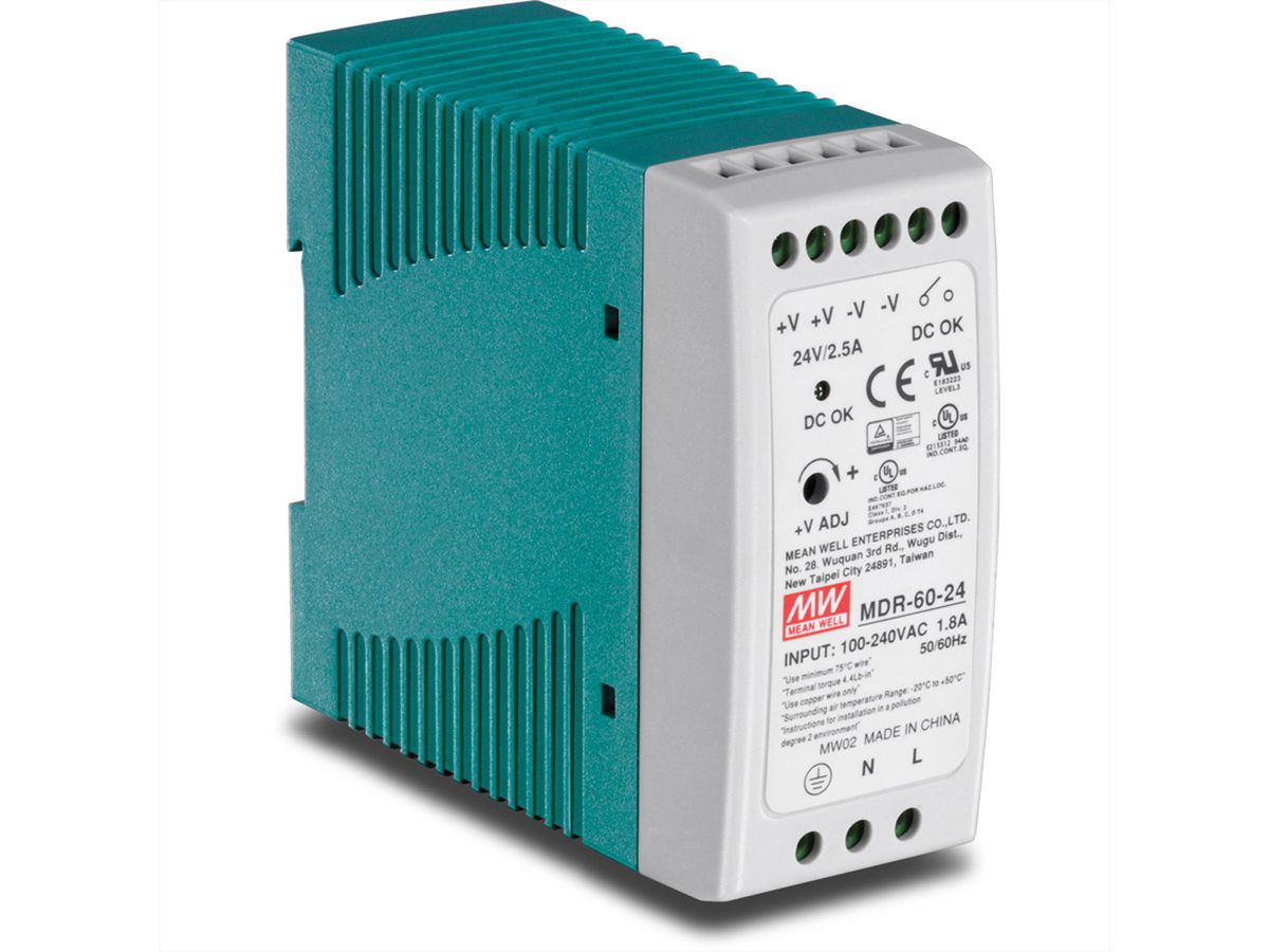 TRENDnet TI-M6024 industriële DIN-rail voeding