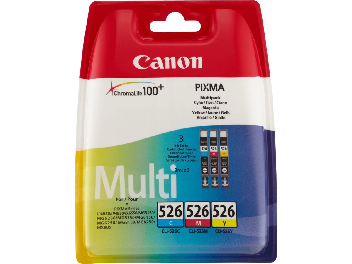 Canon 4541B009 inktcartridge 3 stuk(s) Origineel Cyaan, Magenta, Geel
