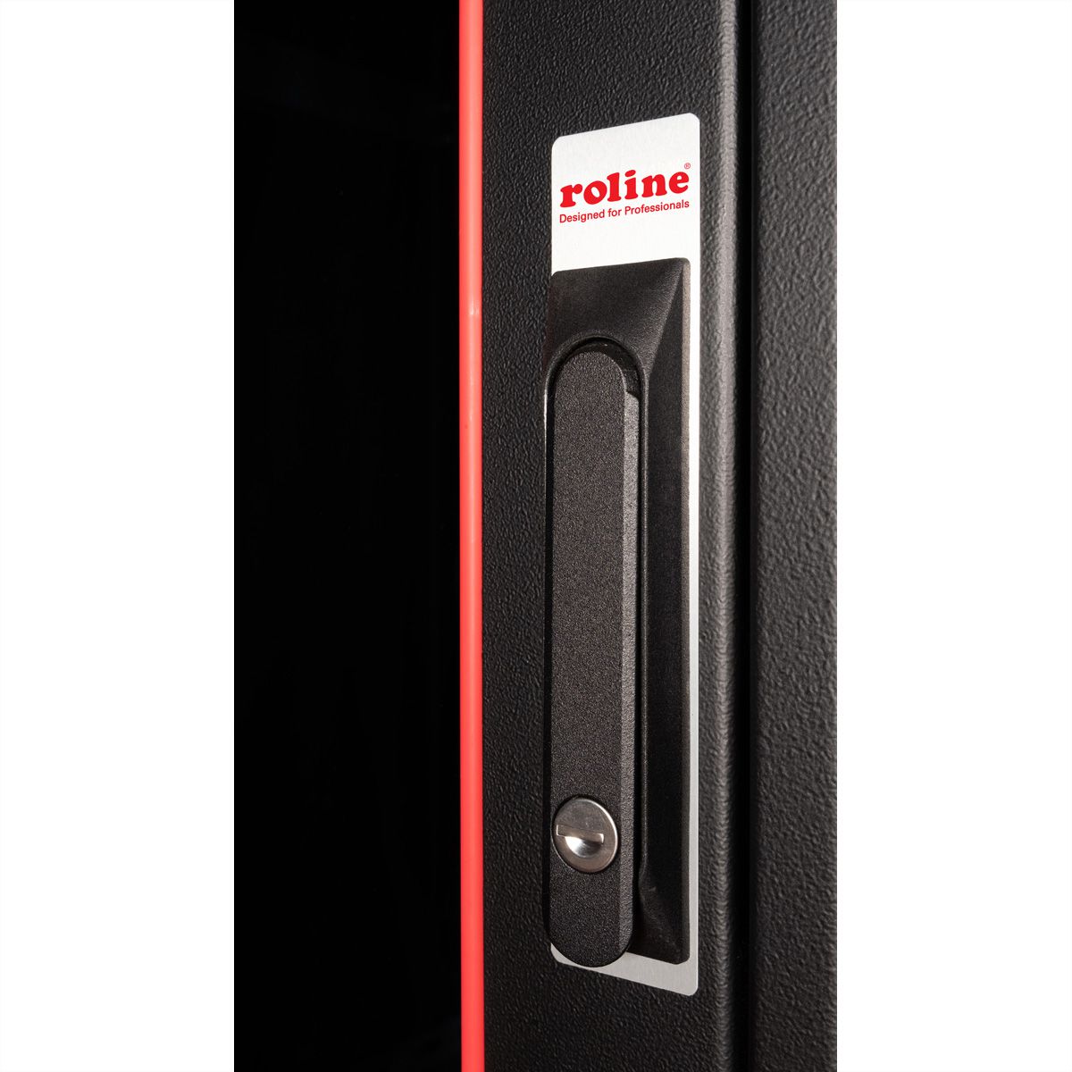 ROLINE 19-inch netwerkkast Pro 42 U , 600x1000 BxD Glazen deur zwart