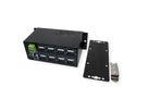EXSYS EX-1113HMS 16-poorts USB 3.0/3.1(Gen1) HUB Din-Rail-Kit 15KV ESD-overspanningsbeveiliging