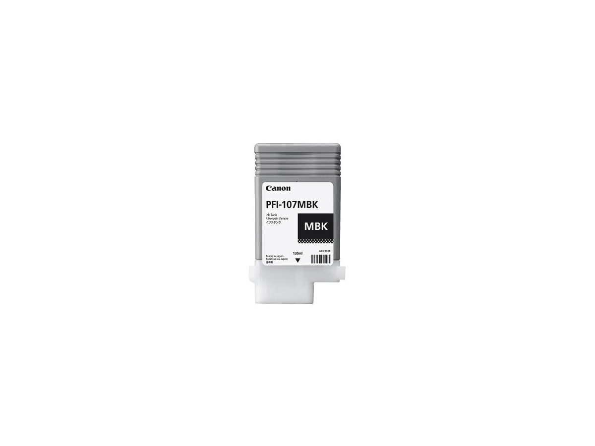 Canon PFI-107MBK inktcartridge 1 stuk(s) Origineel Mat Zwart