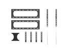 VALUE Heavy-Duty TV Wall Mount, <125 kg, <355,6 cm (140"), VESA 1200x800, tiltable