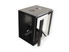 VALUE 19" Wall Mount Rack 12U, 640x570x450mm (HxWxD), black