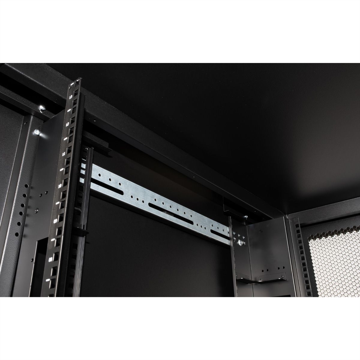 ROLINE colocation-kast 47HE 800x1000 mm, 3 compartimenten, zwart