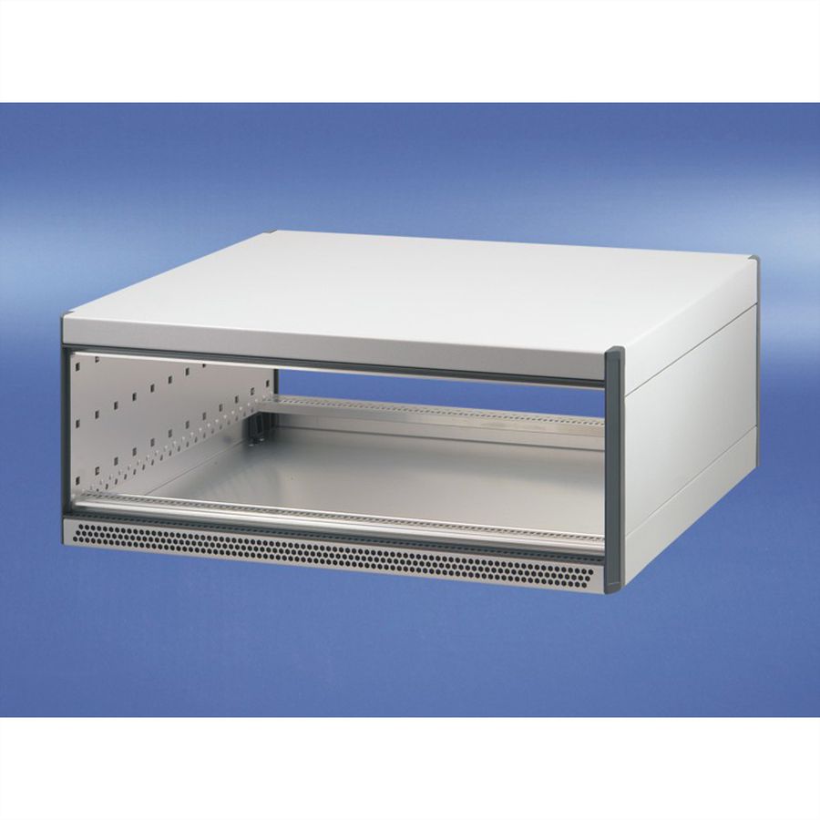 SCHROFF RatiopacPRO AIR Desktop Case, Retrofittable Shielding, Front Trim, 6/7 U, 63 HP, 315 mm
