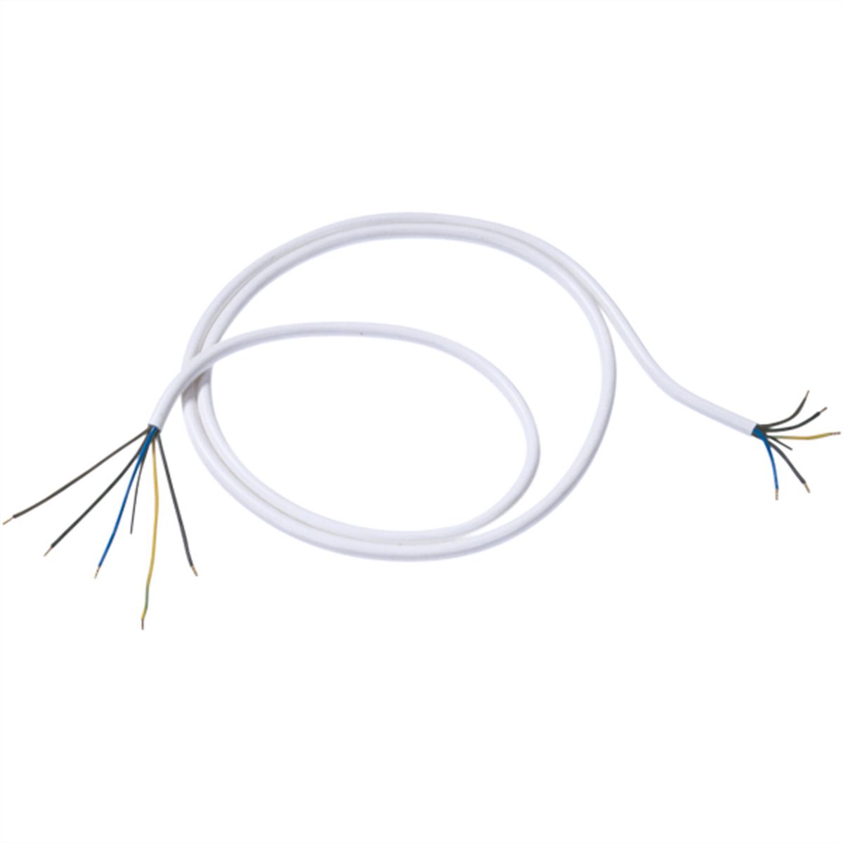 BACHMANN cooker cable 2.0 m white 5G1.50 AEH AEH H05VV F 5G1.50