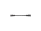 BACHMANN verlengkabel GST18-3 male/female, zwart, 1 m