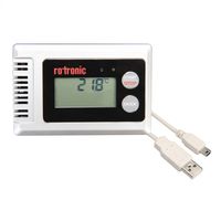 TL-1D-SET - Temperatur-Datenlogger mit Kabel und Software