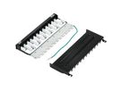 TRENDnet TC-P12C6AS Patchpaneel, 12-poorts Cat.6a afgeschermd voor wandmontage