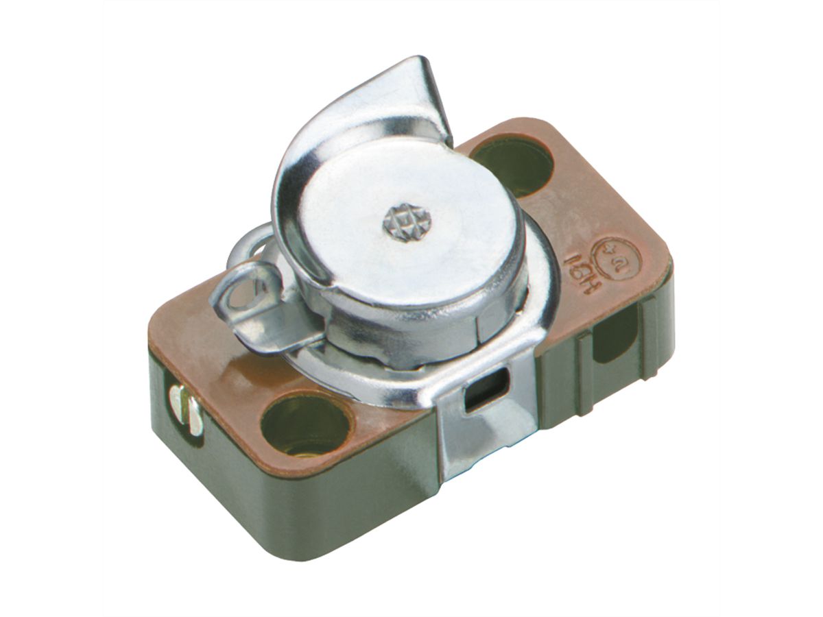 BACHMANN Zugschalter Serie 3746, Ausschalter, 1polig, stirnseitig