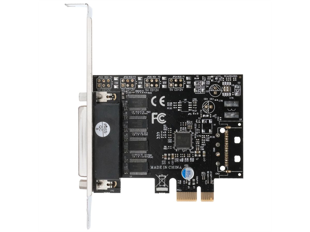 EXSYS EX-46024 4S seriële RS-232 PCIe kaart