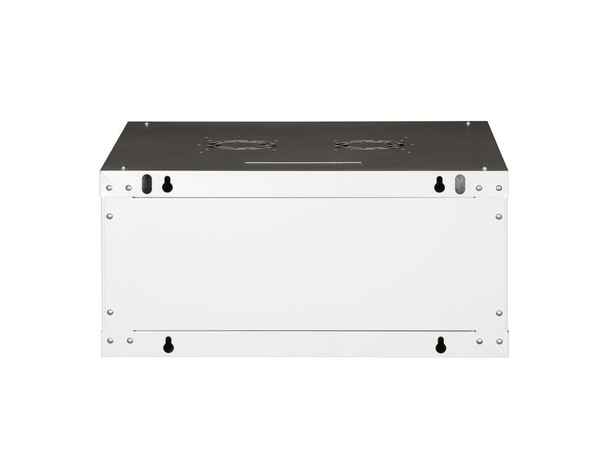 ROLINE 19" Wall Cabinet Basic Plus 4U, 600x600 BxT grey