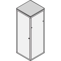 SCHROFF Eurorack Raised Top Cover, RAL 7021, 800W 800D