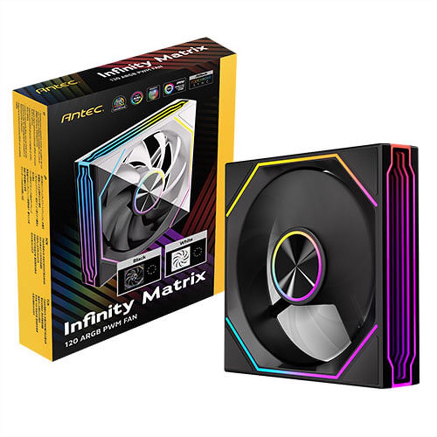 ANTEC IM 120R ARGB, Housing fan, black