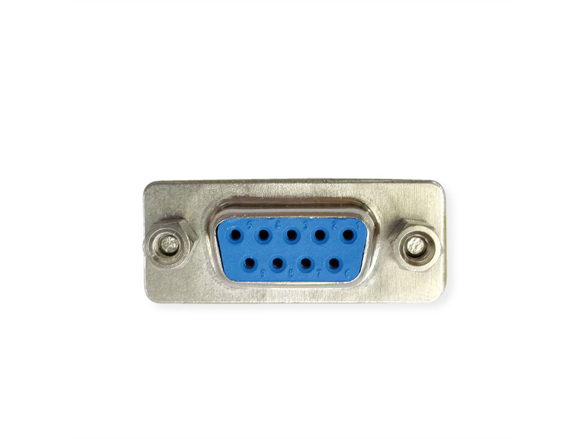 VALUE Mini Gender Changer, DSUB 9pol. F/F