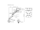 ROLINE Heavy-Duty Gas Spring Monitor Arm, <27 kg, <144,8cm (57")