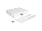ROLINE 19-inch keyboard rack 2 U, 400 T lockable grey