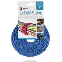 VELCRO® One Wrap® Bindband 20 mm x 150 mm, 100 stuks, blauw