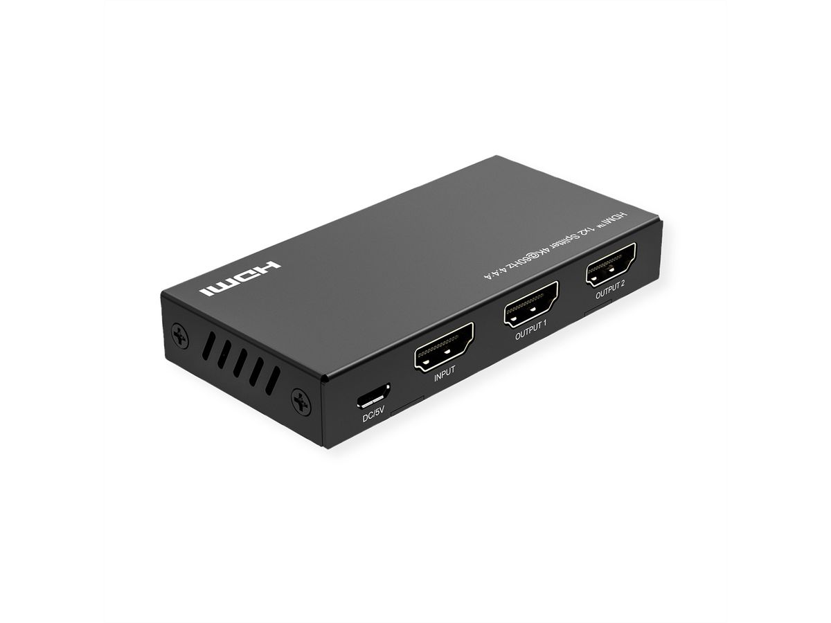 VALUE HDMI Splitter, 1x2, 4K60Hz
