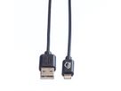 VALUE USB 2.0-synchronisatie- en oplaadkabel met Lightning-connector, 1 m