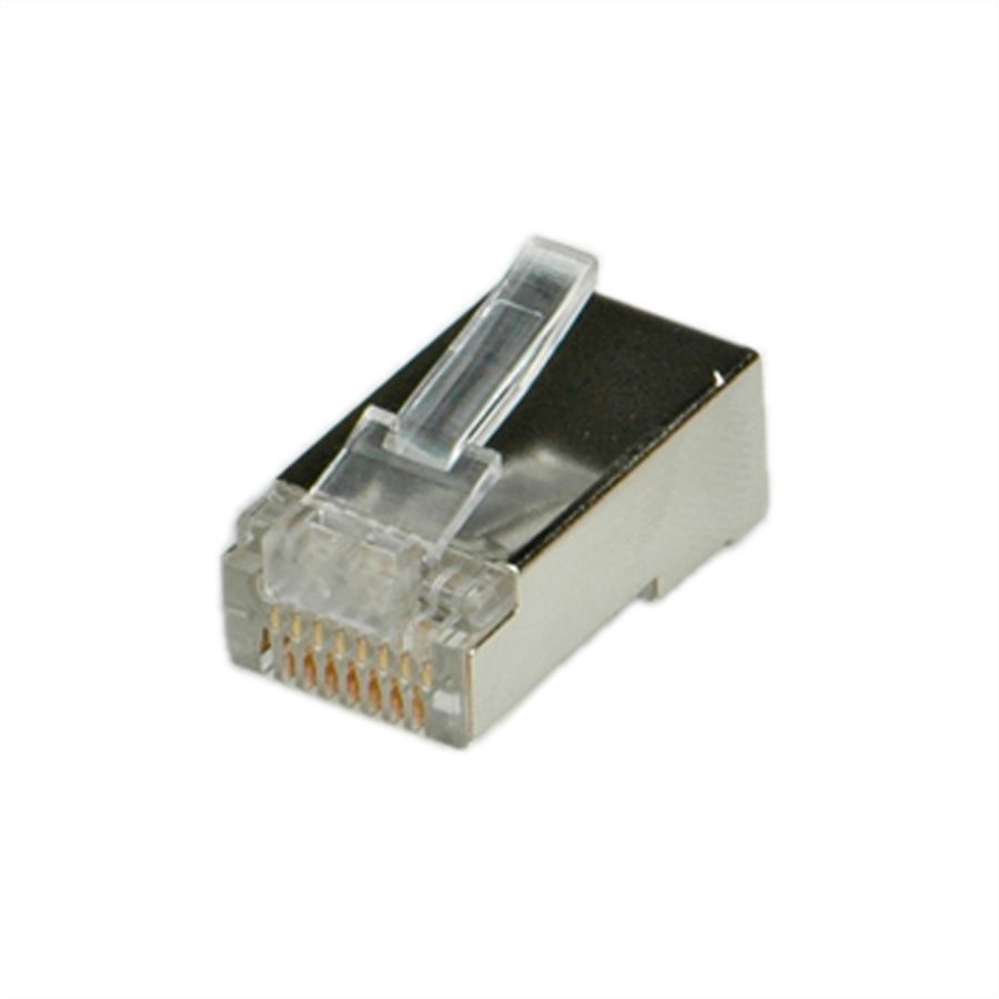 ROLINE modulaire connector, afgeschermd, Cat.5e (klasse D), 10 St.