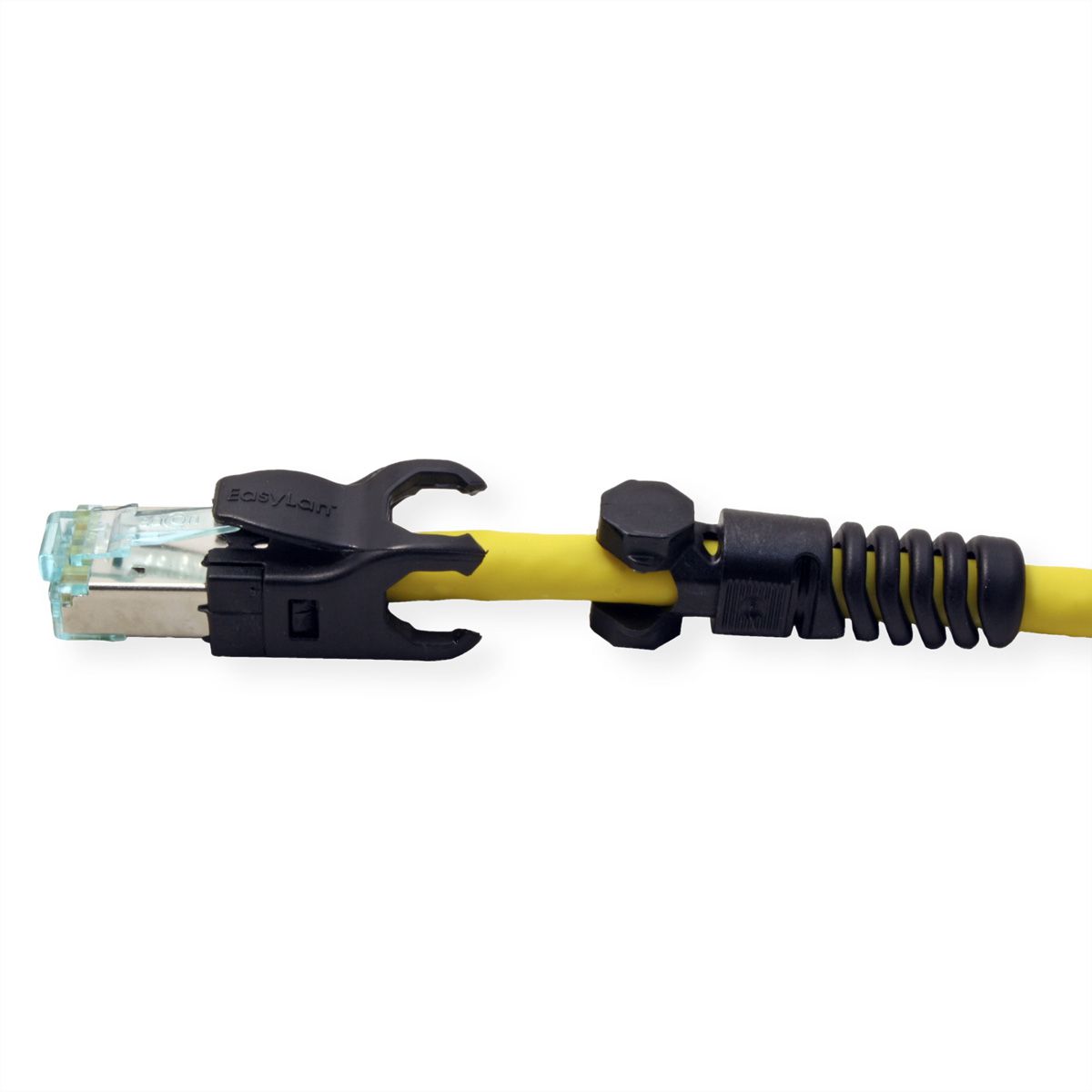 EasyLan VarioBoot Patch cable Cat.6A, S/FTP, yellow, 3 m