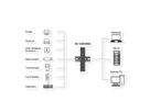 EX-12293HMS 4 Port USB 3.2 Metall HUB 3x C- und 1x A-Anschlüsse