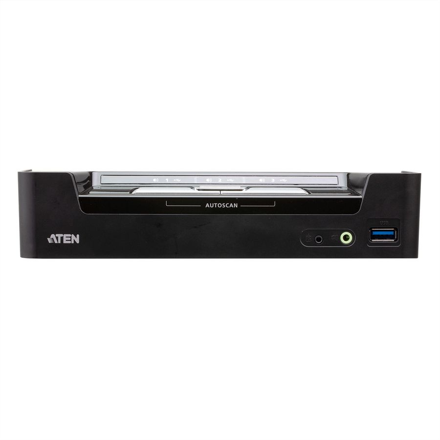 ATEN CS1953 3-poorts USB-C DisplayPort hybride KVM