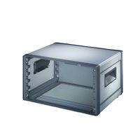 SCHROFF Comptec 19" Desktop Case, Unshielded, Steel Cover, 6 U, 84 HP, 300 mm