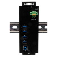 EXSYS EX-1505HMVS 4-Port USB 3.2 Gen 1 Metall Hub mit 3.0A Strom an 4 Ports