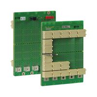 SCHROFF CPCI seriële backplane, 3 HE, 5 sleuven, systeemsleuf links, full-mesh, zonder RIO