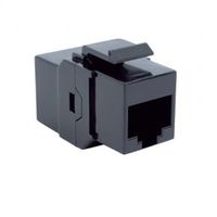 BACHMANN Keystone CAT6 UTP coupling RJ45 unshielded, black