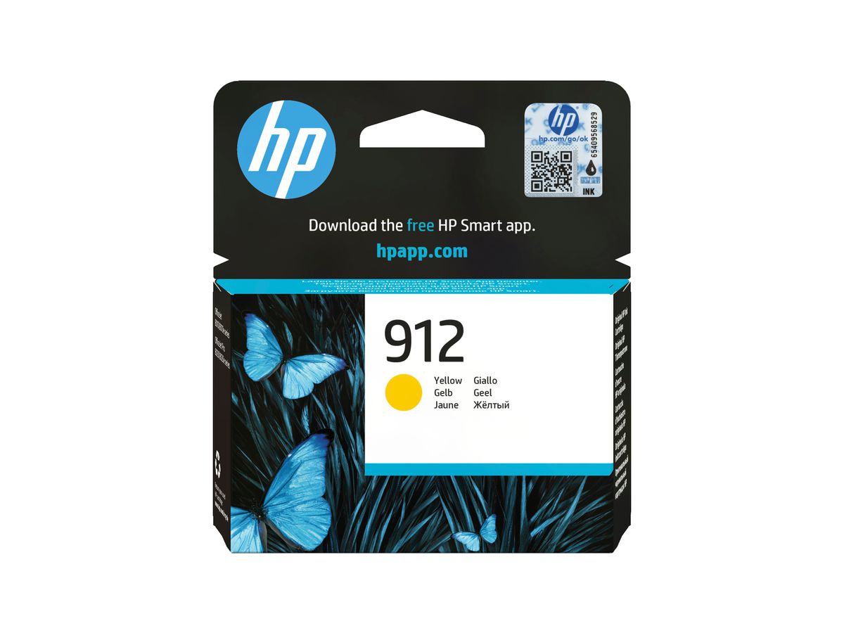 HP 912 Yellow Original Ink Cartridge