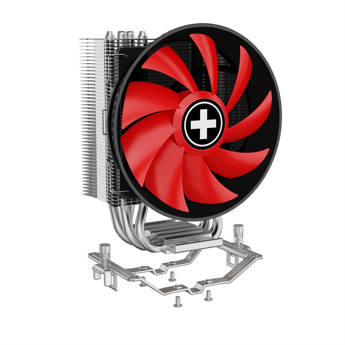 XILENCE XC049 CPU-Kühler, 120mm PWM FDB Lüfter, 200W TDP