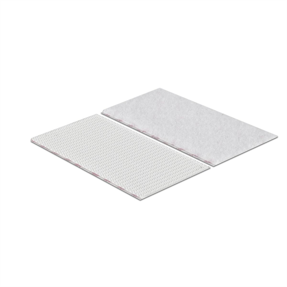 VELCRO® Klittenbandstrips Extra Sterk Zelfklevend Haak & Lus 50mm x 100mm x 2 sets Wit