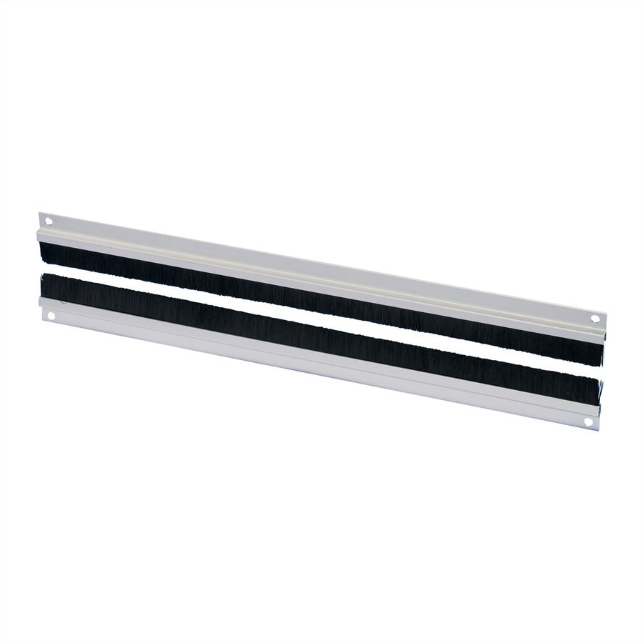 SCHROFF 19" Cable Ducting With Brush Strip, Silver