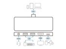 ATEN UH3238 USB-C Travel Dock with Power Pass-Through