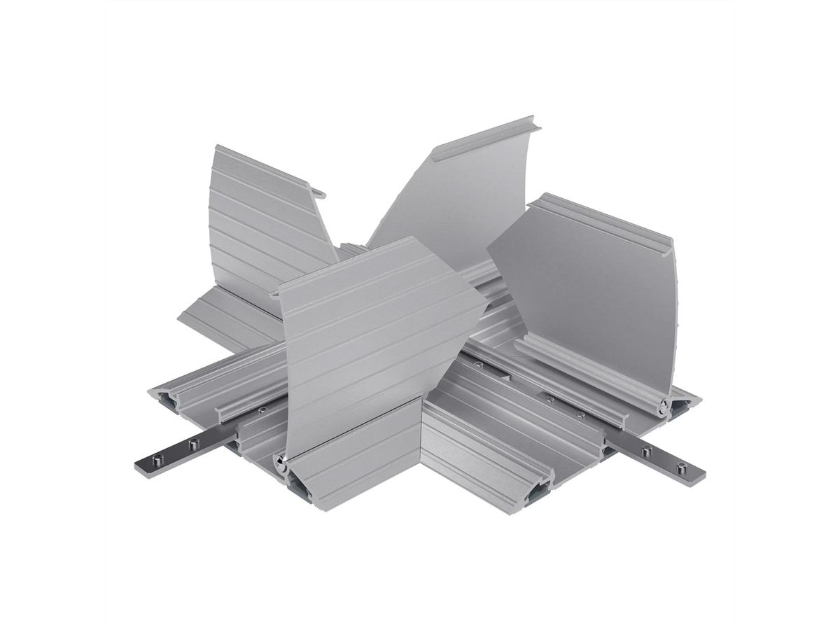 DATAFLEX Addit cable protector, cross-connection 472, silver
