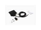 BACHMANN TWIST 2 1xCEE7/3 1xUSB A/C 22W 2,0m AEH RAL9005 30GE angular