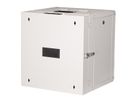 ROLINE 19-inch wandbehuizing Pro 12 U, 600x600 BxD tweedelig draaibaar grijs