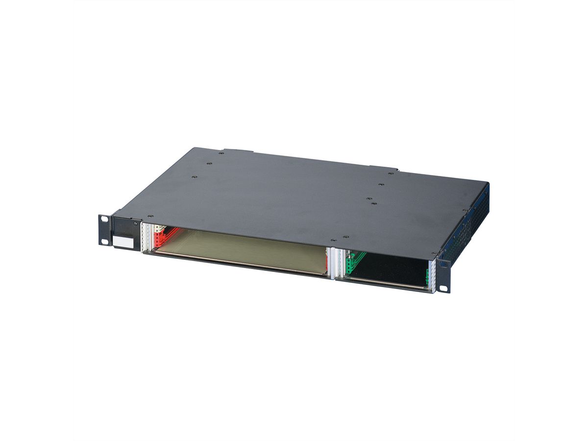 SCHROFF CPCI-systeem voor pluggable PSU, horizontaal, 1 HE, 2 sleuven