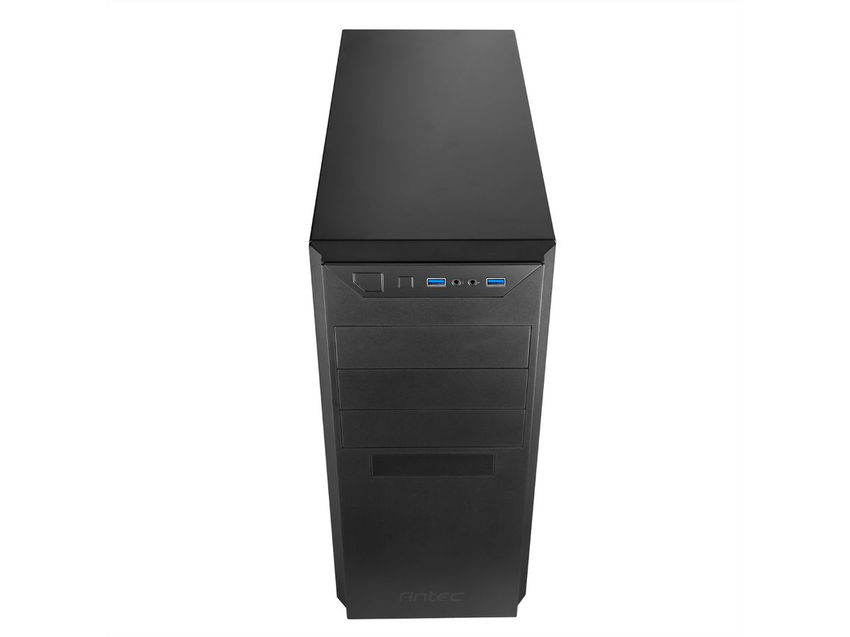 ANTEC VSK 4000B-U3/U2 Tower PC Gehäuse ATX, schwarz